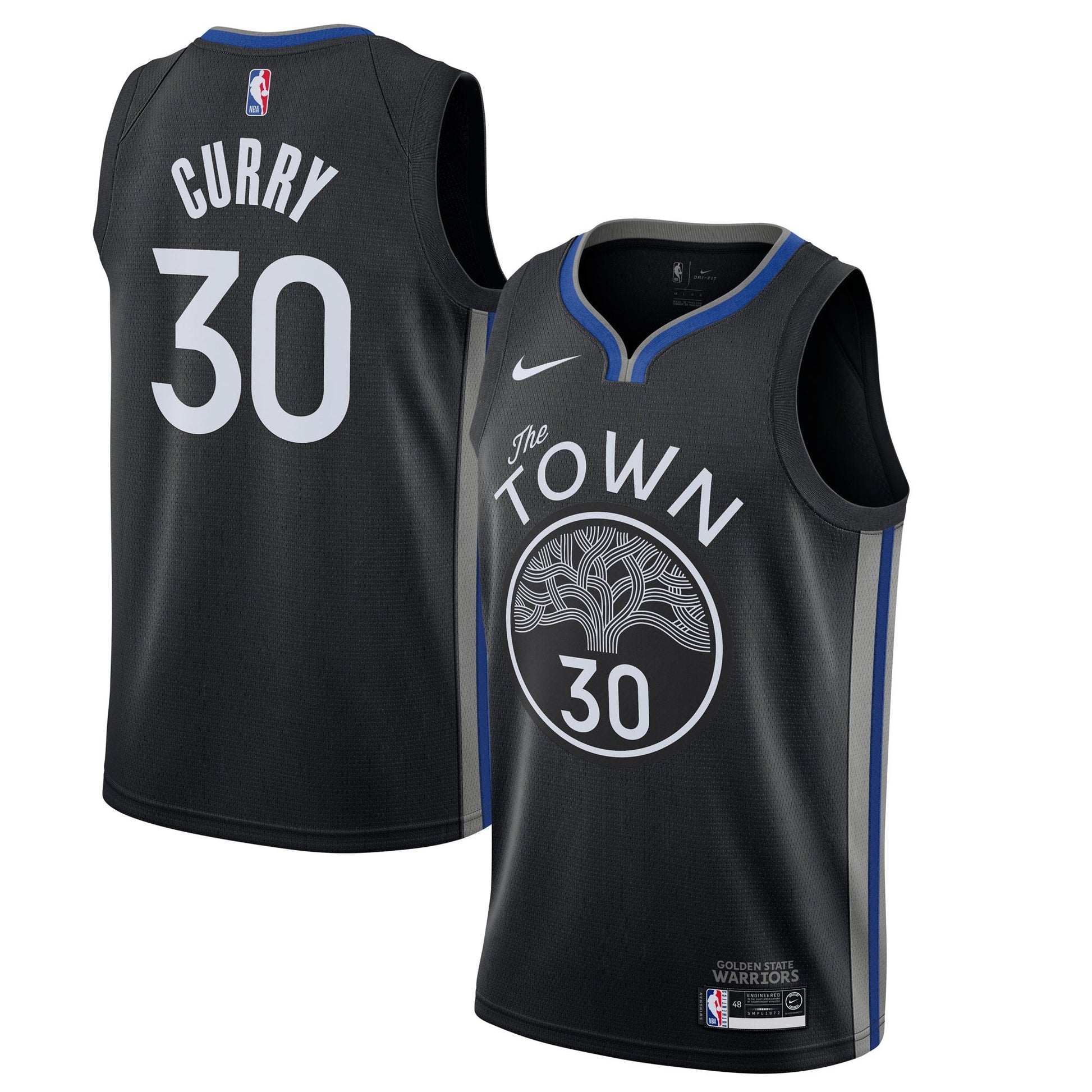 Nike Golden State Warriors 2019-20 City Edition (The Town) Jersey