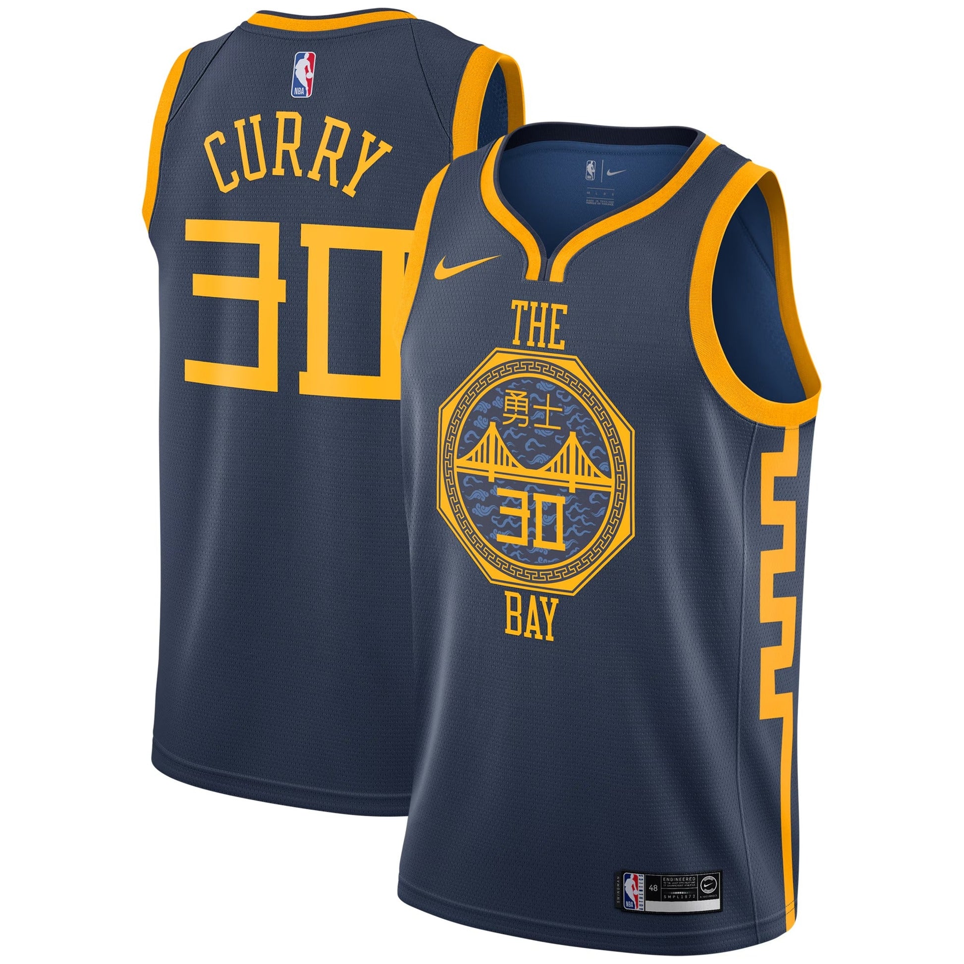 Nike Golden State Warriors 2018-19 City Edition Jersey