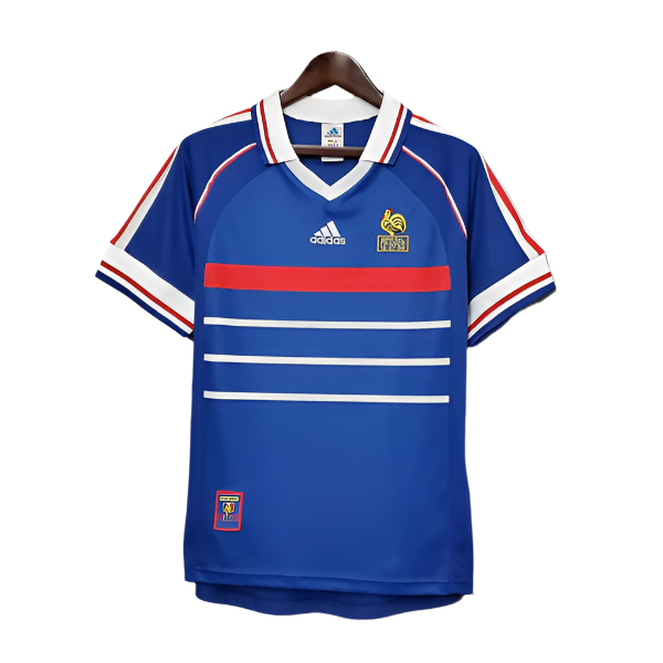 France Home 1998-99 Jersey Retro