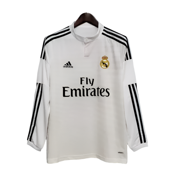 Adidas Real Madrid Home 2014-15 Full Sleeves Retro Jersey