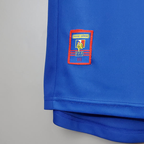 France Home 1998-99 Jersey Retro