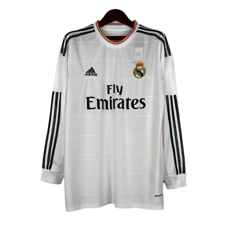 Adidas Real Madrid Home 2013-14 Retro Full Sleeves Jersey