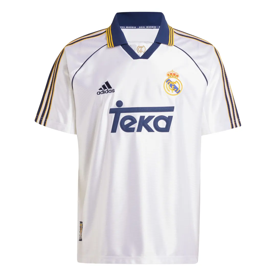 Adidas Real Madrid Home 1999-00 Retro Jersey