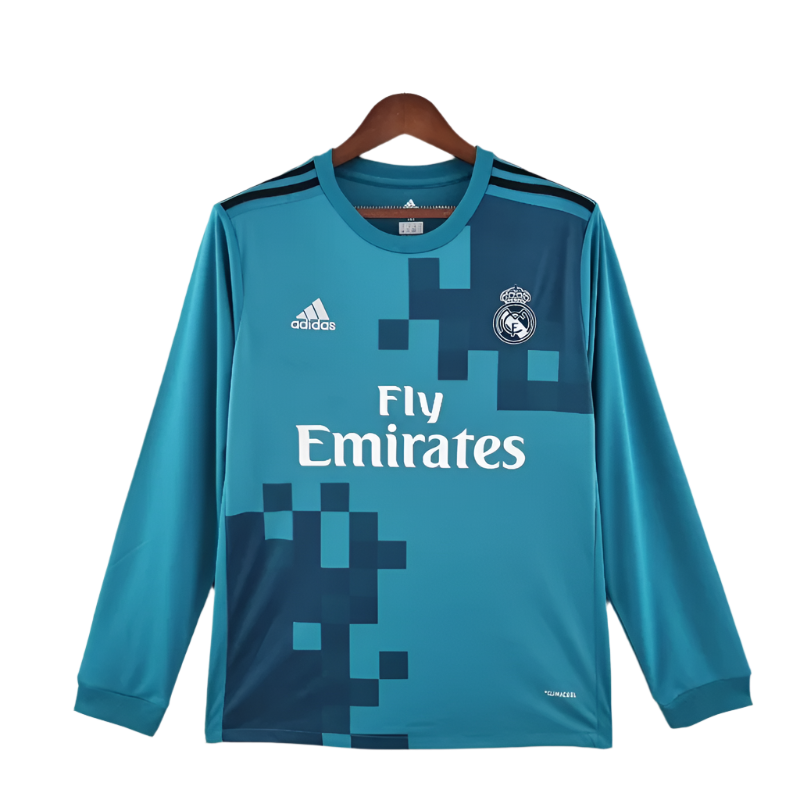 Adidas Real Madrid Third 2017-18 Full Sleeves Retro Jersey