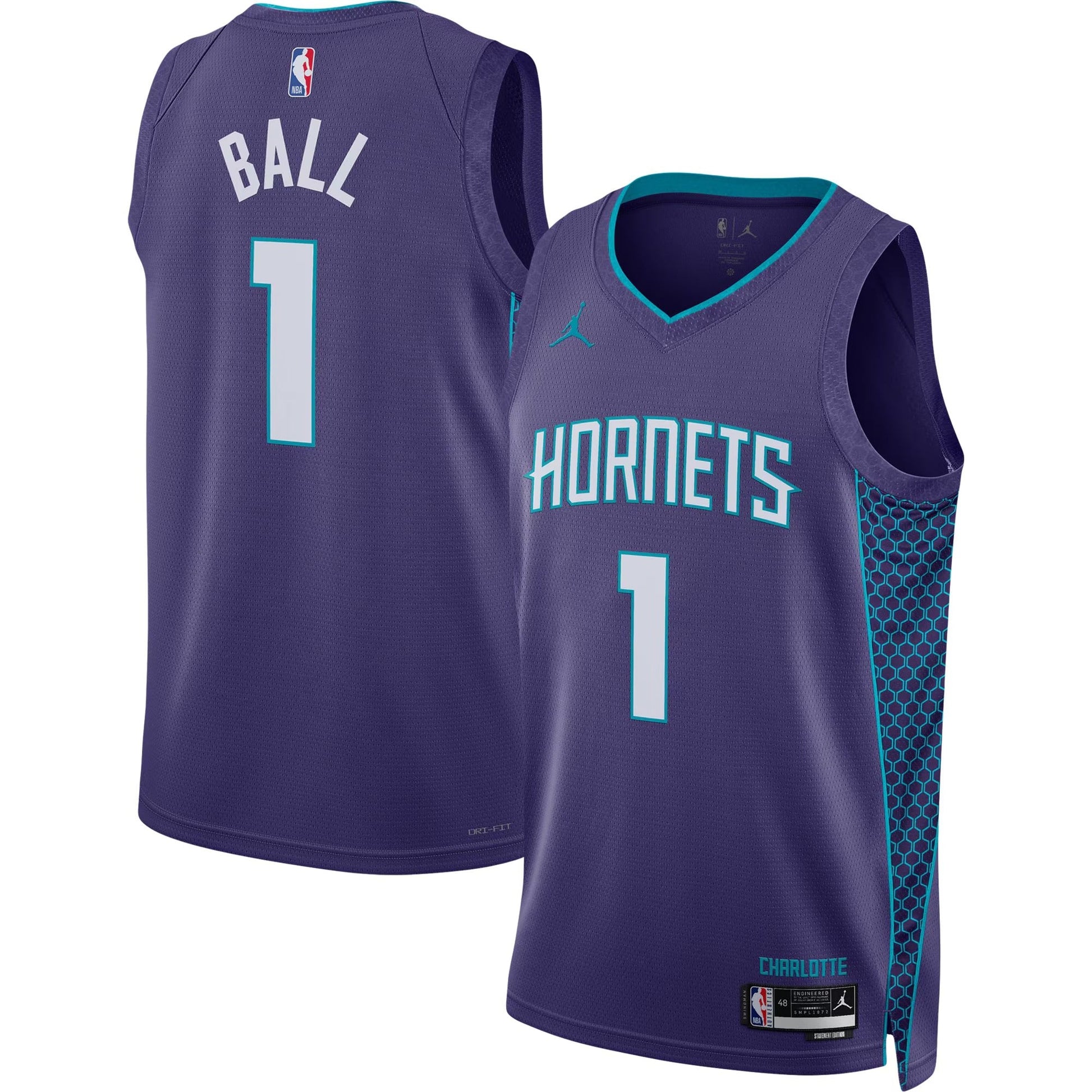 Nike Charlotte Hornets 2024-25 Statement Edition Jersey